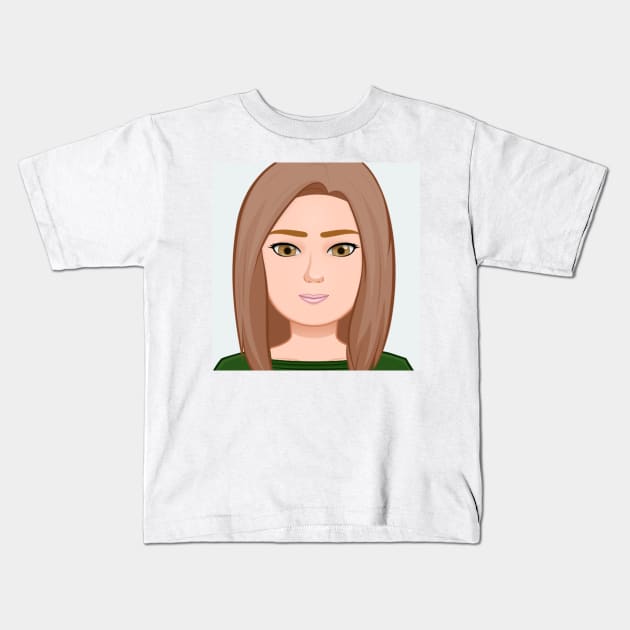 Official animated "sydney" Kids T-Shirt by TheCabbageCrewYT